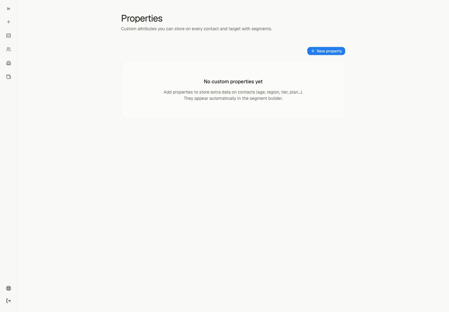 The Lemma Properties settings screen.